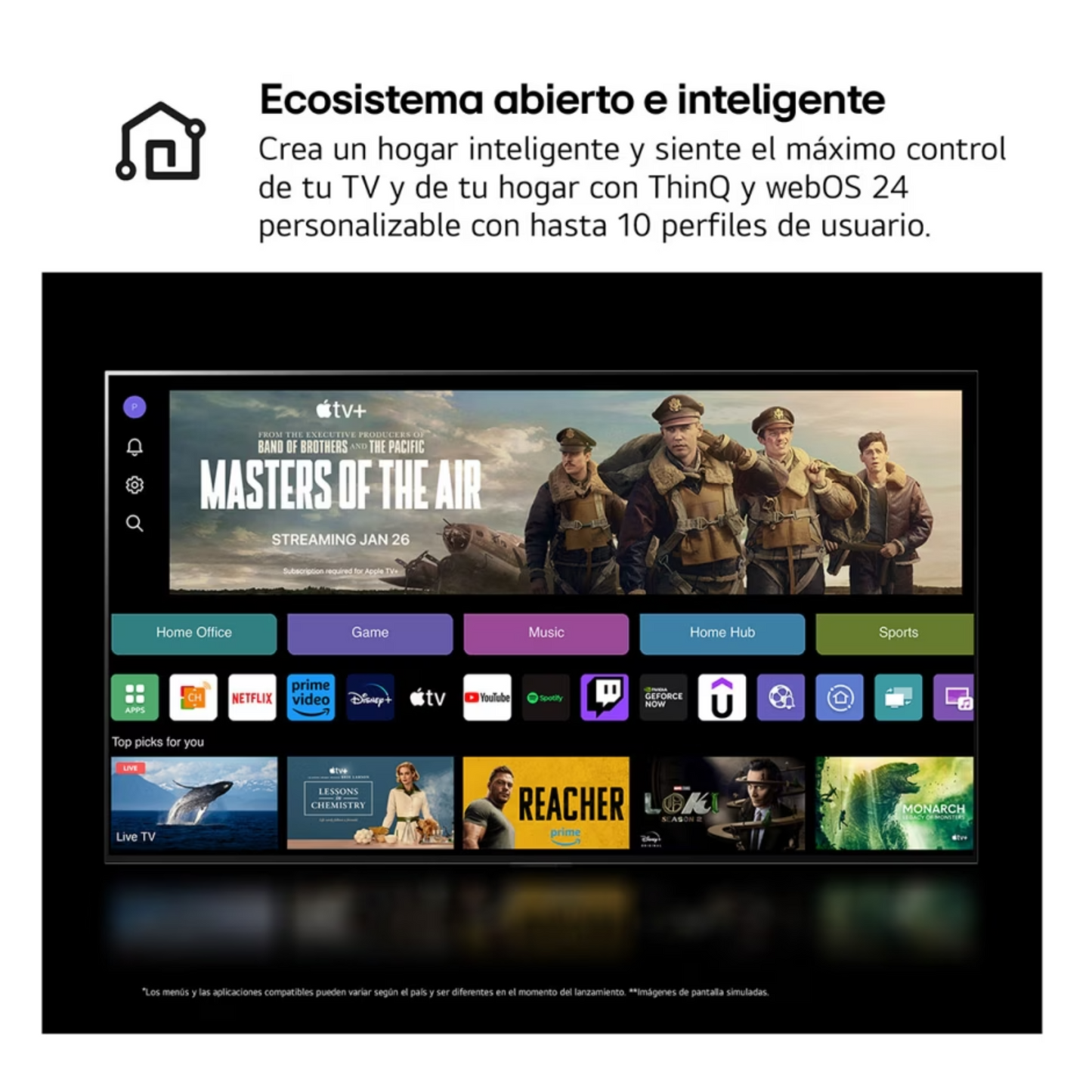 TV LG UHD 55 UT73 4K 2024